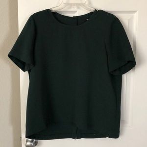 Madewell button back blouse